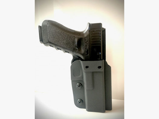 Kydex Waffen Holster für Zoraki 917 / Glock 17 / 19... Mit Multi Gürtelschlaufe