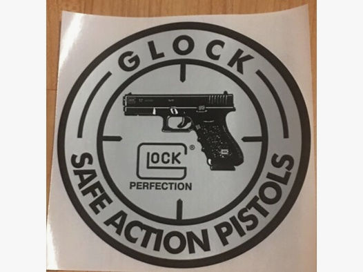 Original GLOCK Safe Action Pistol Sticker Sportschiessen Schützensport