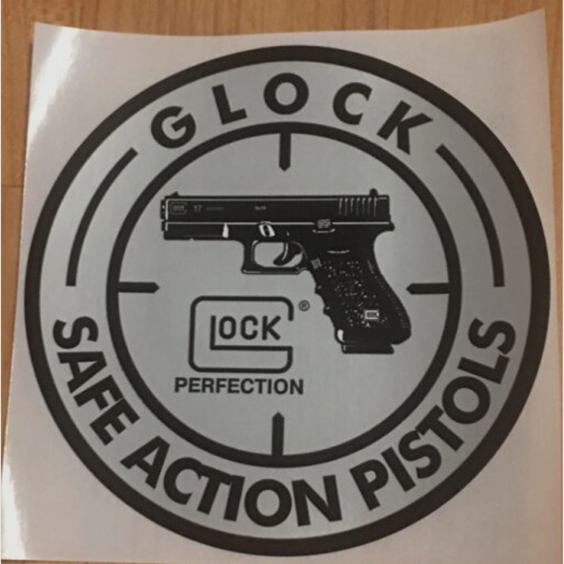 Original GLOCK Safe Action Pistol Sticker Sportschiessen Schützensport
