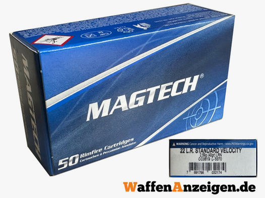 Magtech.22 lfb. Standard Velocity LRN 40grs. - 1000 Schuss in Berlin
