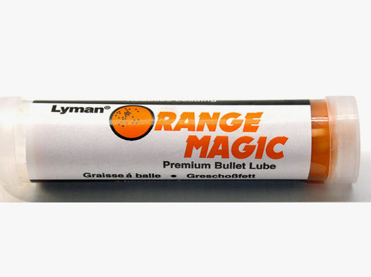 Lyman #2857286 ORANGE MAGIC BULLET LUBE 1.25oz | Geschossfett Lubricant für 4500 Sizer Bleigeschosse