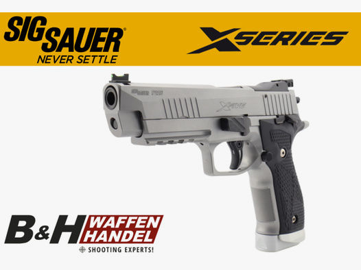 Neuwaffe, auf Lager: Sig Sauer P226 X-Five Supermatch 9mm Super Match X5 X-5 Finanzierung möglich!