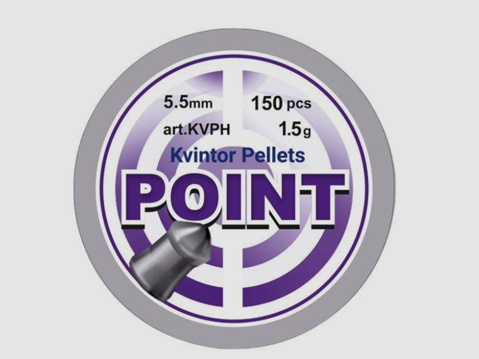 Kvintor Point Kwintor Point Blei Diabolo Diabolos Spitzkopfdiabolos 5,5 mm (.22) 150 Stück 1,5 g
