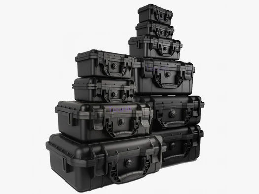 Koffer mit Schwamm Aufbewahrung, Hard Carry Case Bag, Verfügbar in : 430x250x95MM / 190x175x56MM