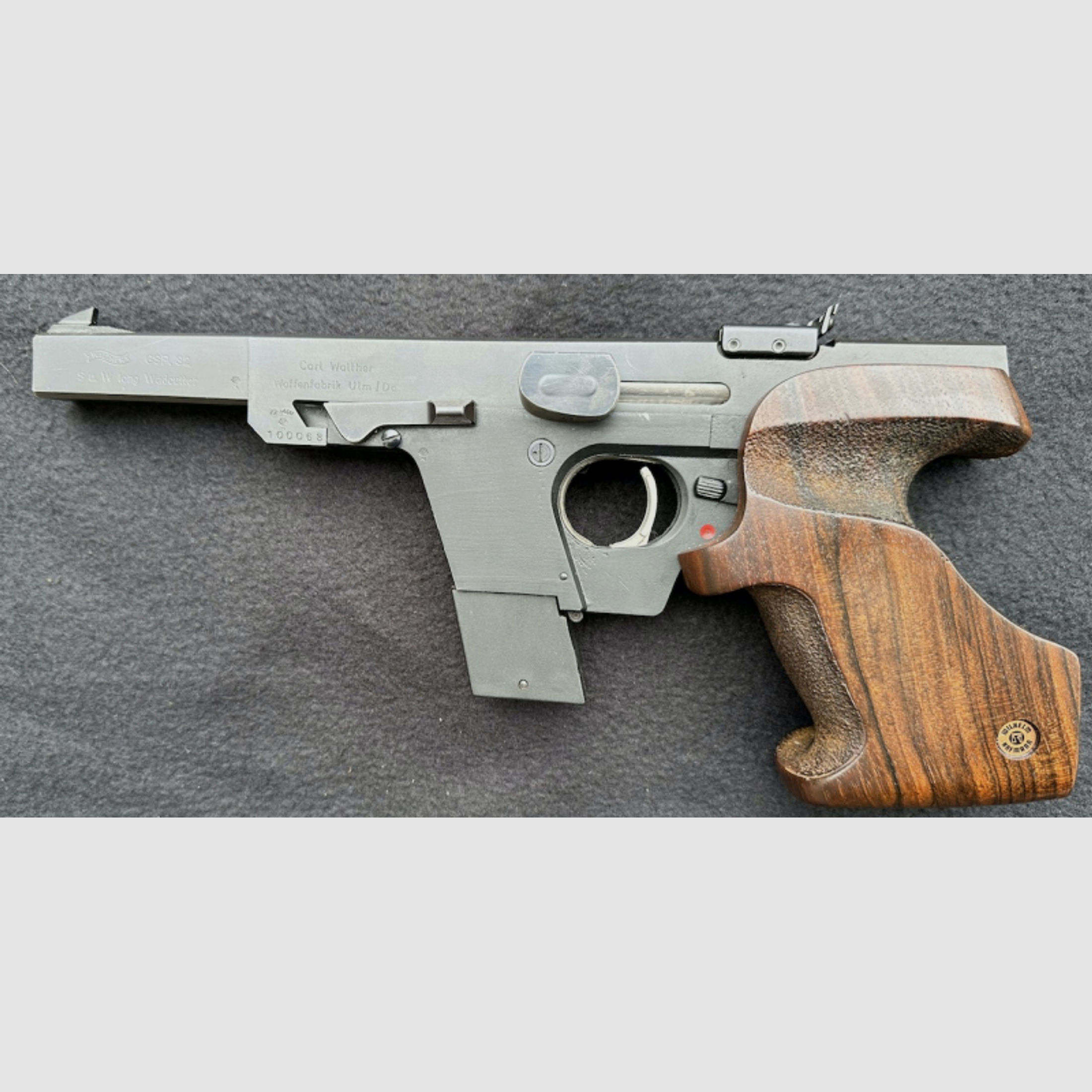 Pistole Walther GSP - Standardpistole - Sportpistole - .32 S&W long WC - Hofmann Griff