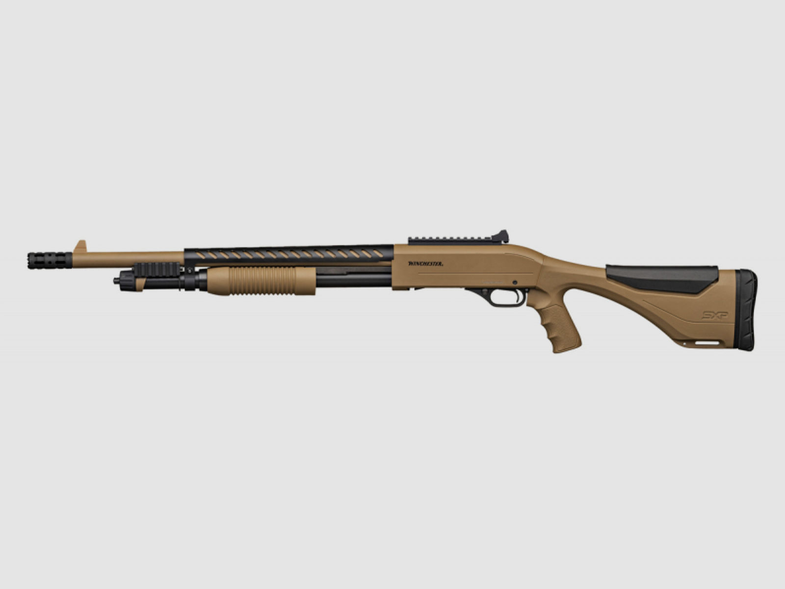 Winchester Vorderschaftsrepetierflinte SXP Xtrem Dark Earth Defender Kal. 12/76 LL 46cm