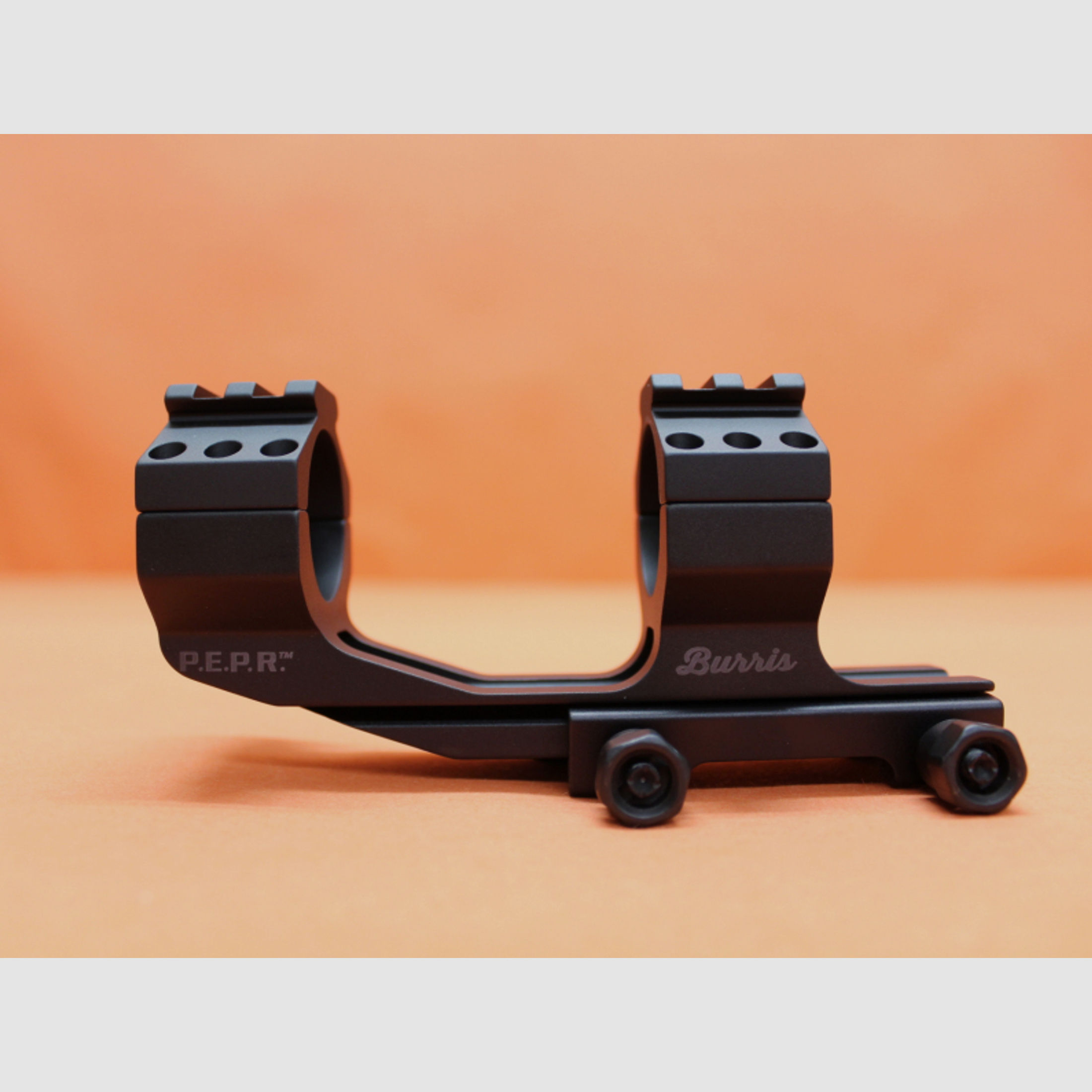 Burris AR-PEPR Blockmontage 30mm (410341) Alu schwarz für Picatinnyprofil BH=1"/ 25,4mm