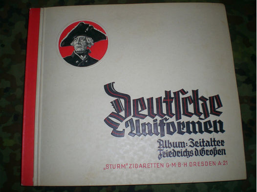 Antiquarisches Buch: Sammielbilderalbum Deutsche Uniformen