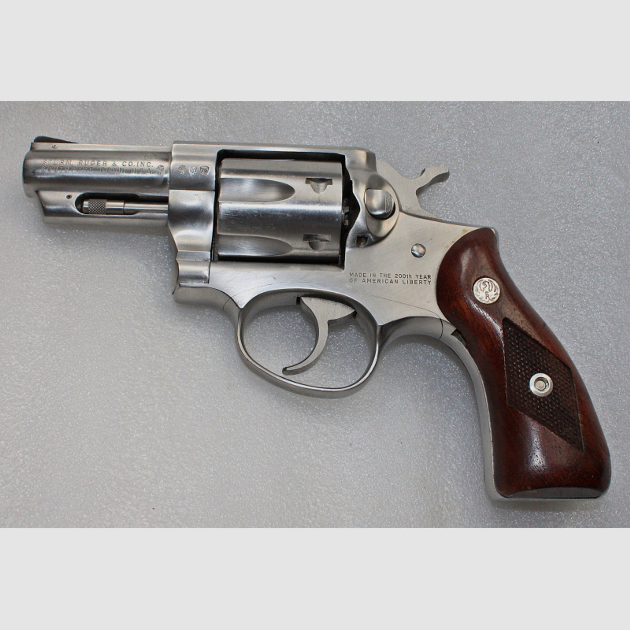 RUGER SPEED-SIX - STAINLESS REVOLVER .357 Magnum SONDERMODELL von 1976