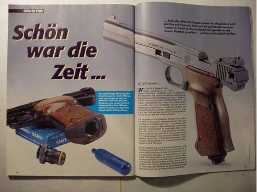 Visier - Heft : ** S & W - CO2 Pistole M 75 G **