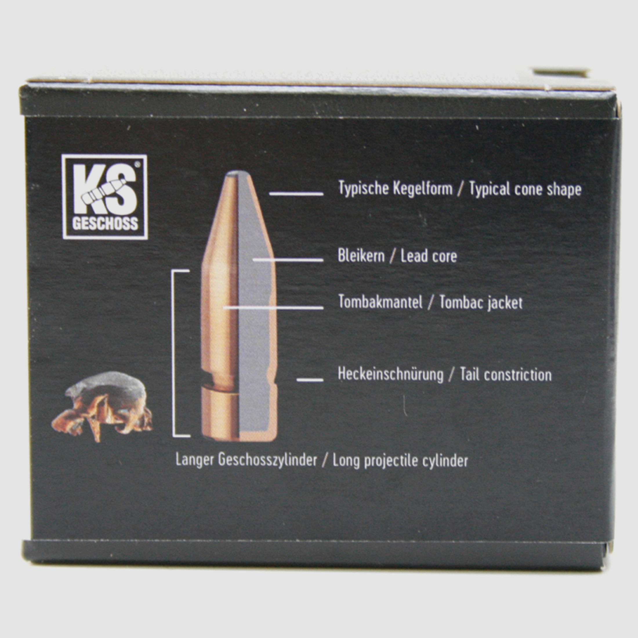 50 Stück NEUE RWS Geschosse - Kegelspitz (KS) 8mmS/.323 -11,7g/180gr (#2146444)