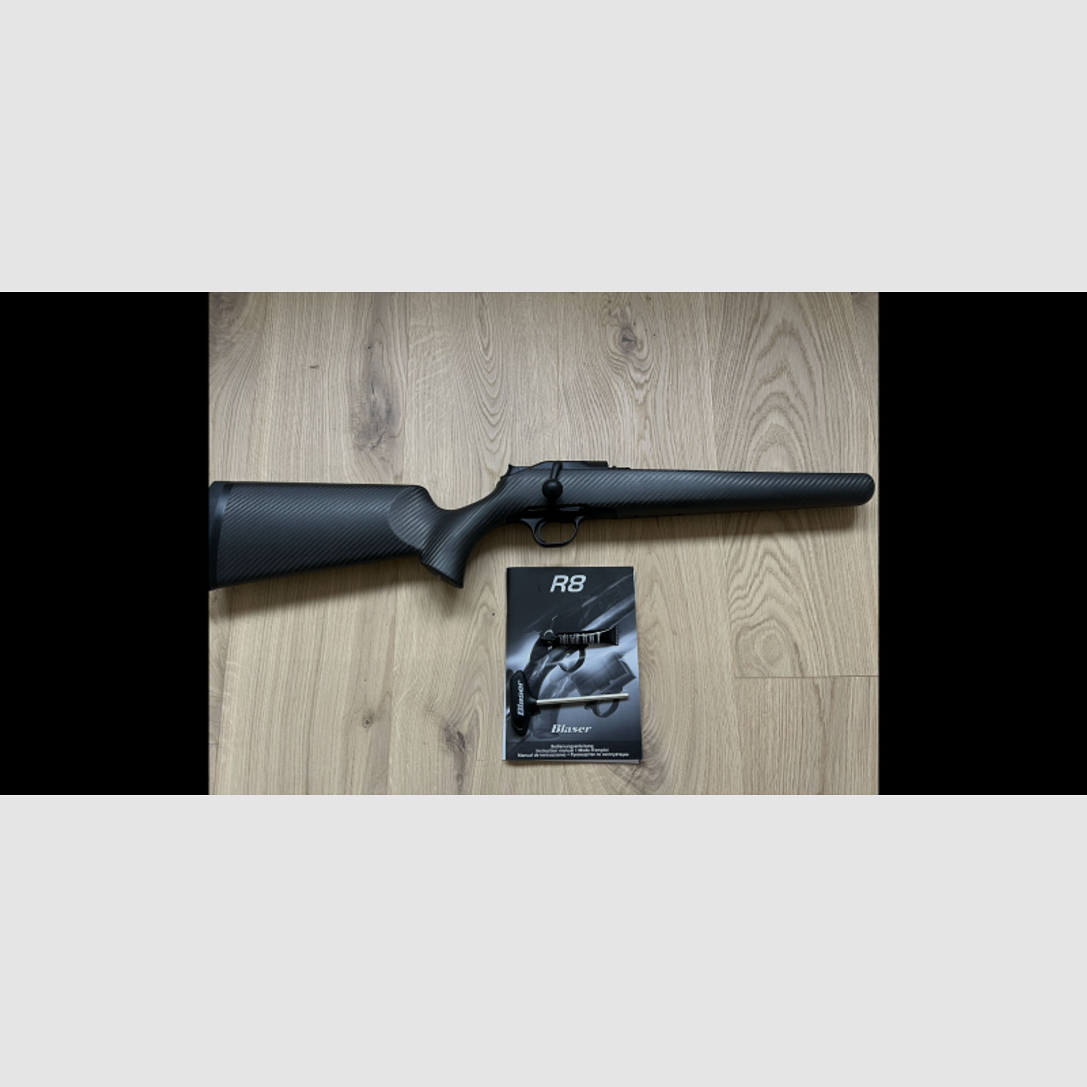 Blaser R8 Carbon Schaft Komplettierung Raven Arms Custom