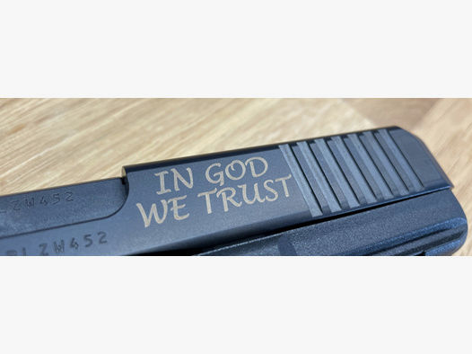 Sonderedition "In God We Trust" Glock 22 Generation 5 Kaliber .40S&W