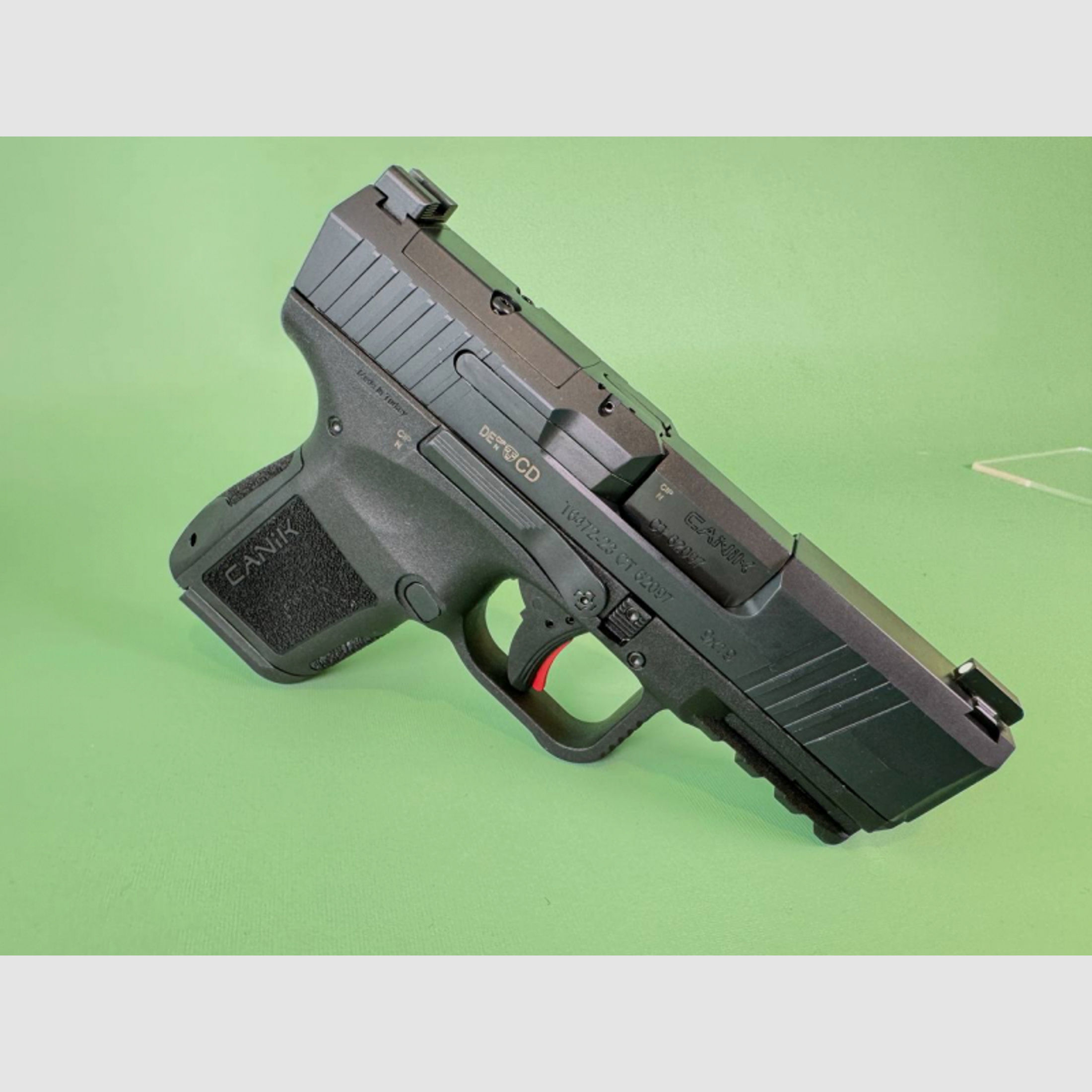 Pistole CANIK METE MC9 Compact Schwarz Kal. 9x19 *Waffenhandel Ahnert* *Top* *Neu*