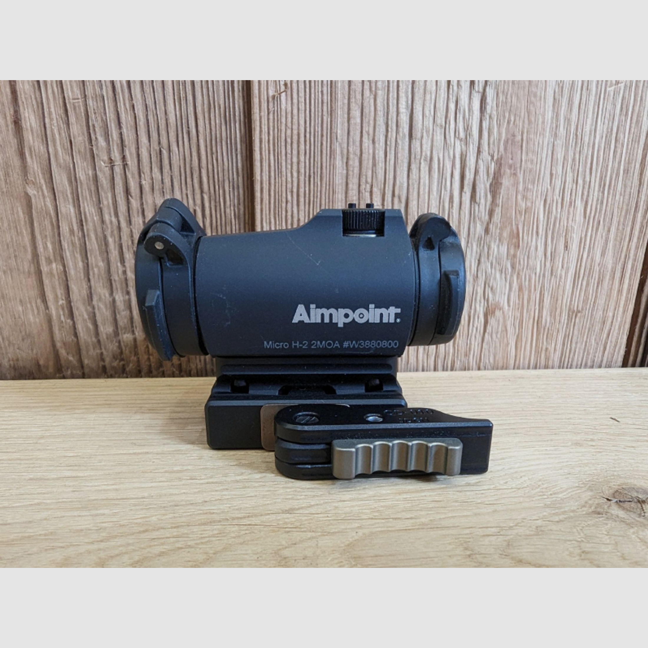 Aimpoint Micro H2 mit Spuhr Montage für Picatinny Schiene -- Jagdbar / Hof --