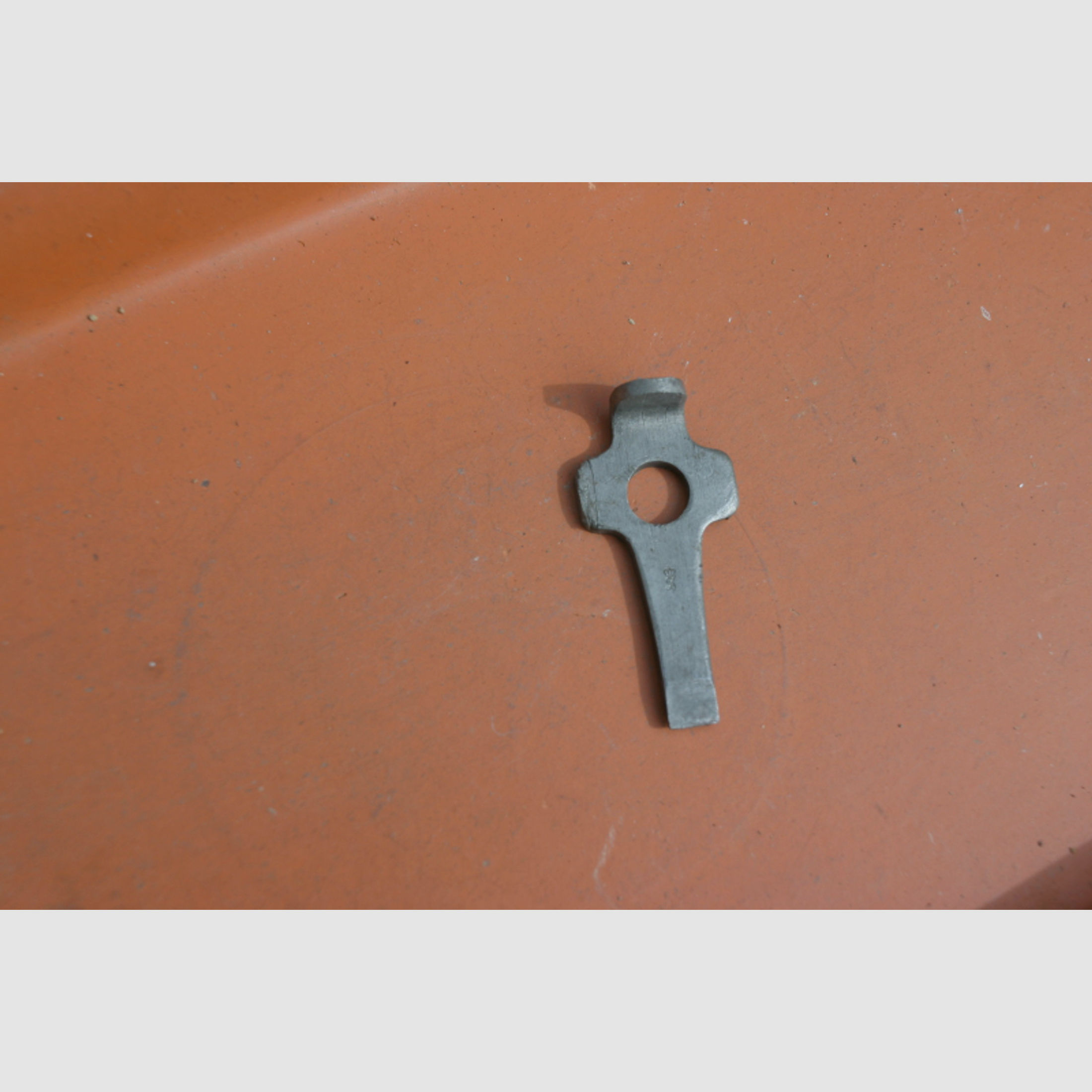 Schlüssel bzw Ladehilfe für Pistole Luger 08 mit Bestempelung