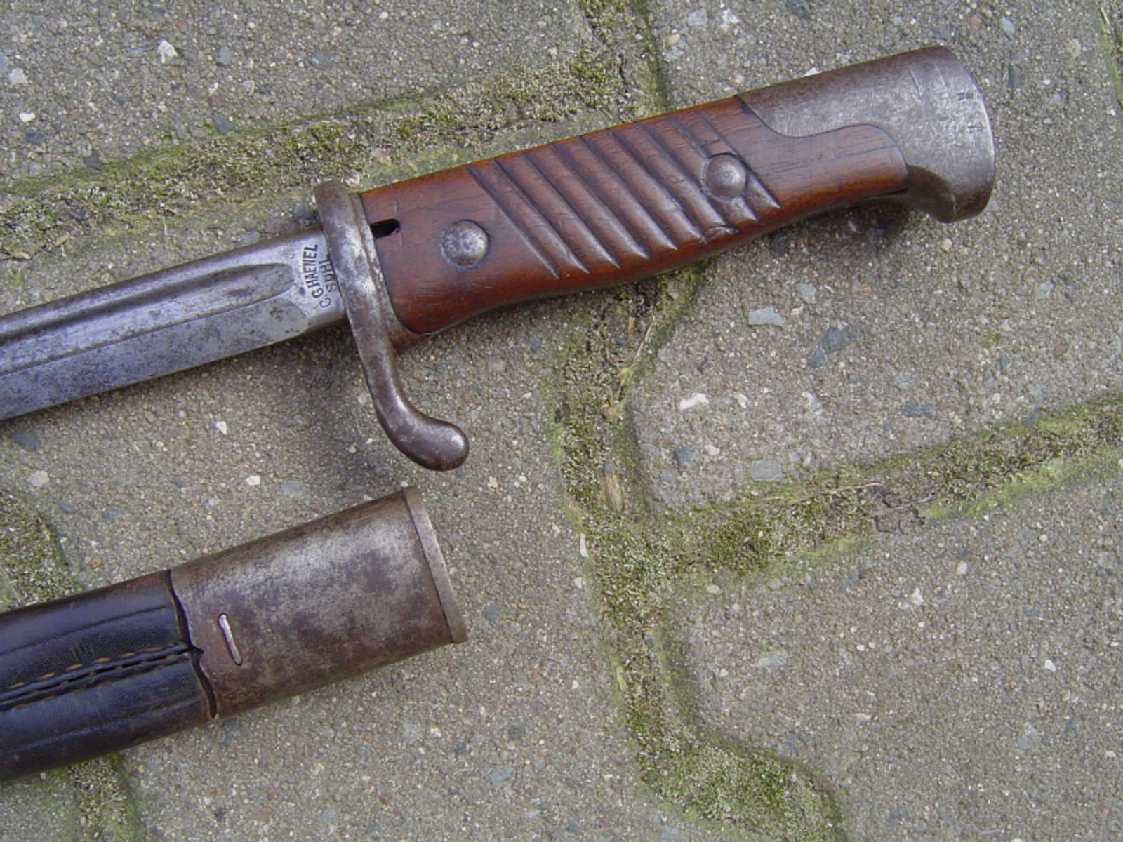 Bayern Seitengewehr M98 lang Bajonett von 1914