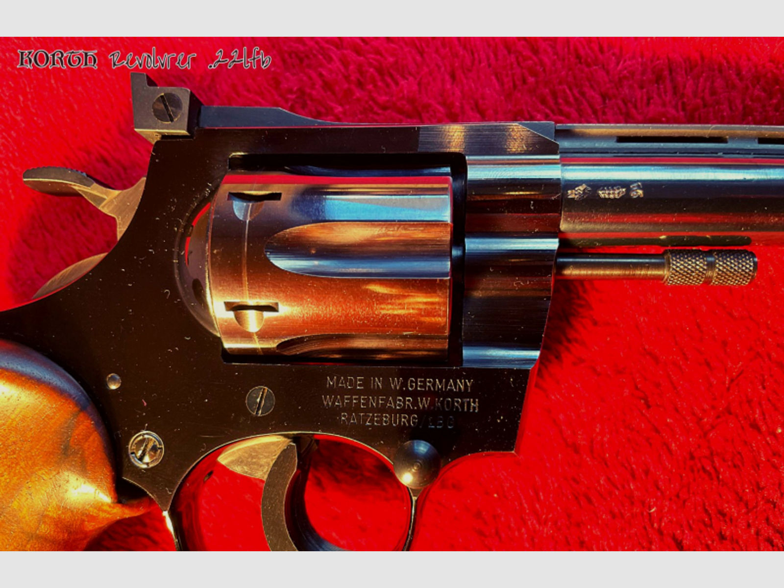 Korth Sport Revolver Serie 26, Kal .22lfb, 5Zoll
