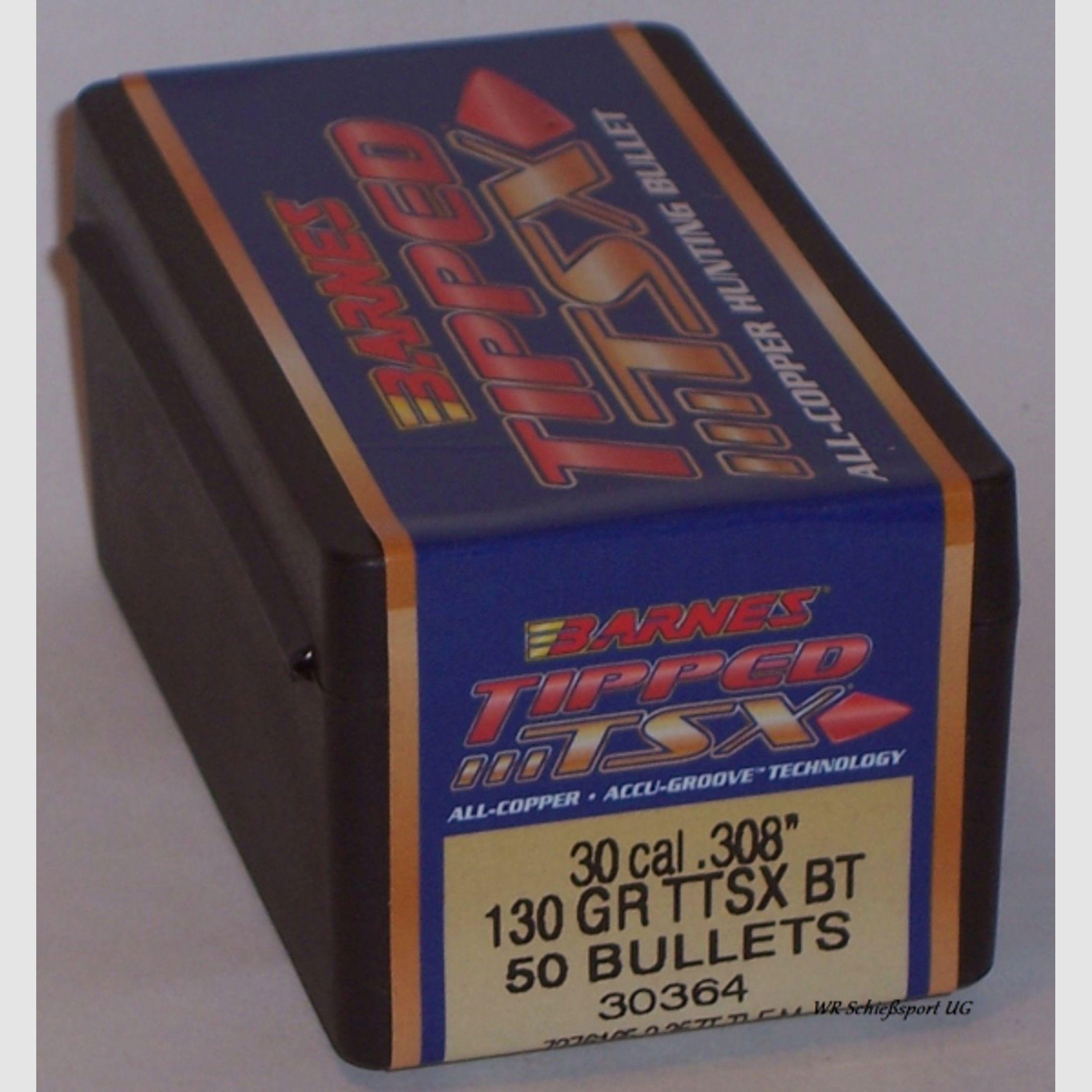 50St. BARNES .30(.308) - 130 - TTSX(Tipped Triple Shock X-Bullet) - #30364 - Versand ab 6,00