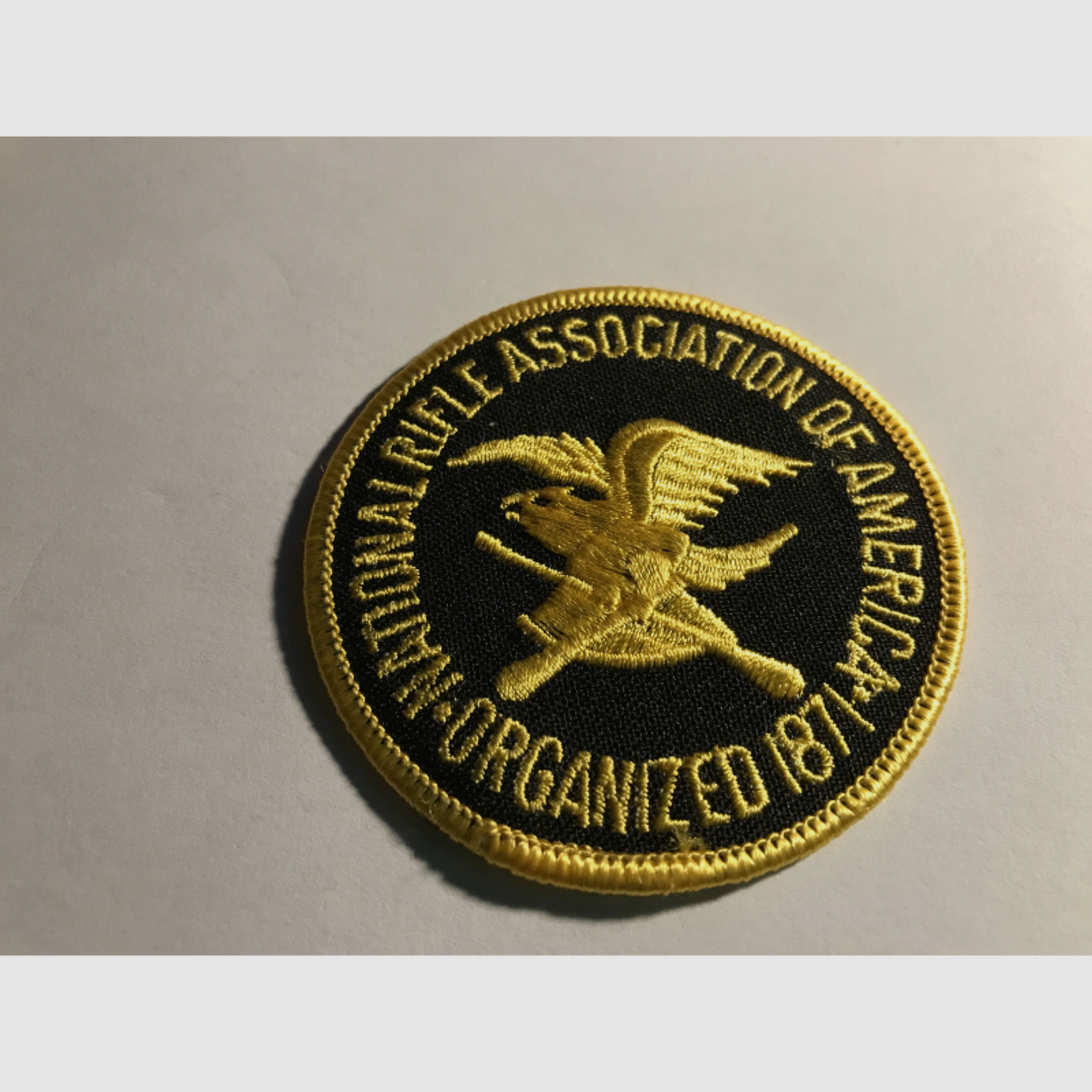 Aufnäher National Rifle Association, NRA, Golden Eagle patch