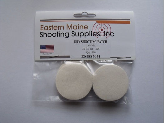 100 Schusspflaster von "Eastern Maine".70 - .79
