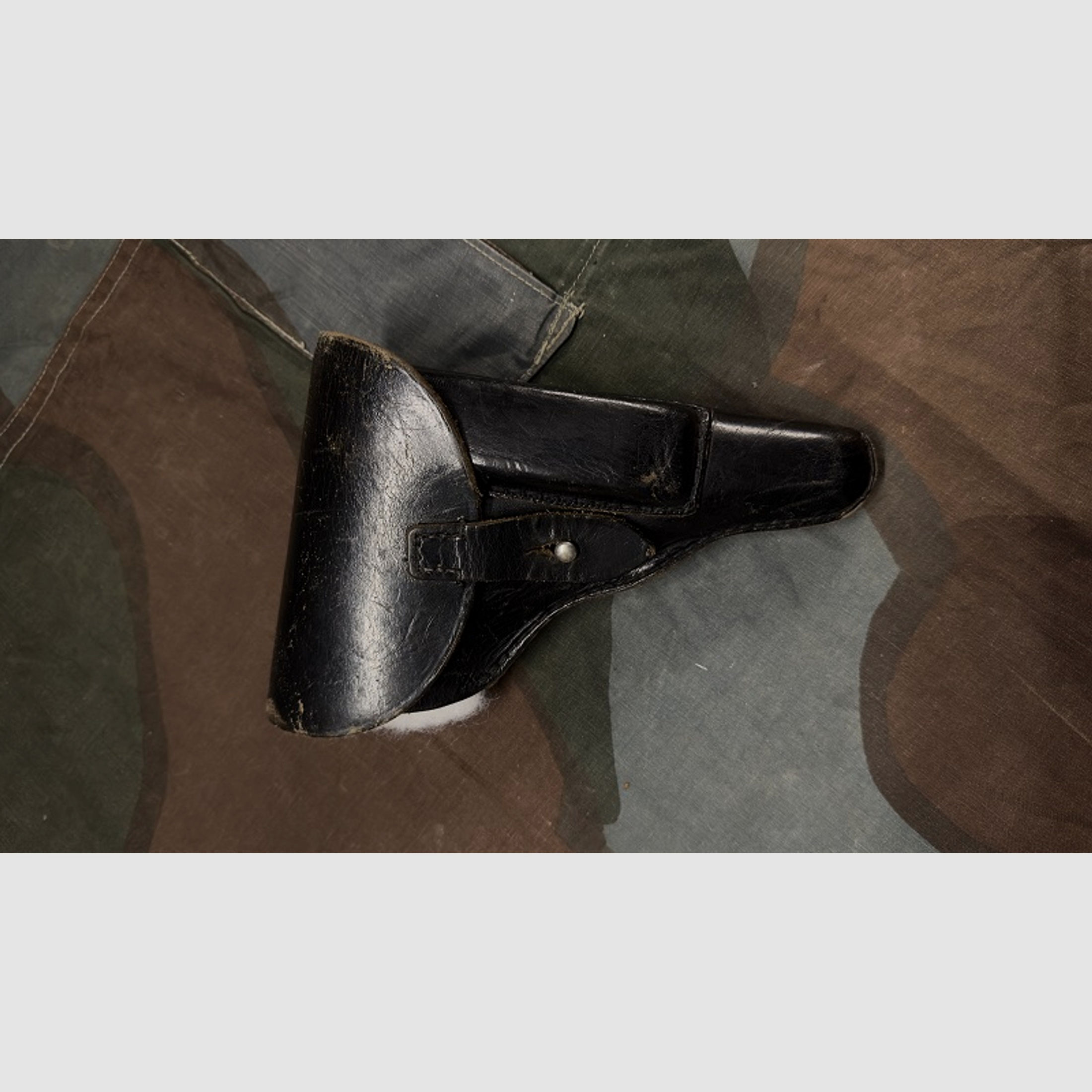Originale Pistolen Tasche HK 4 Leder-Holster DDR NVA Berlin Polizei Bund No M C98 08 PPK Ari Walther
