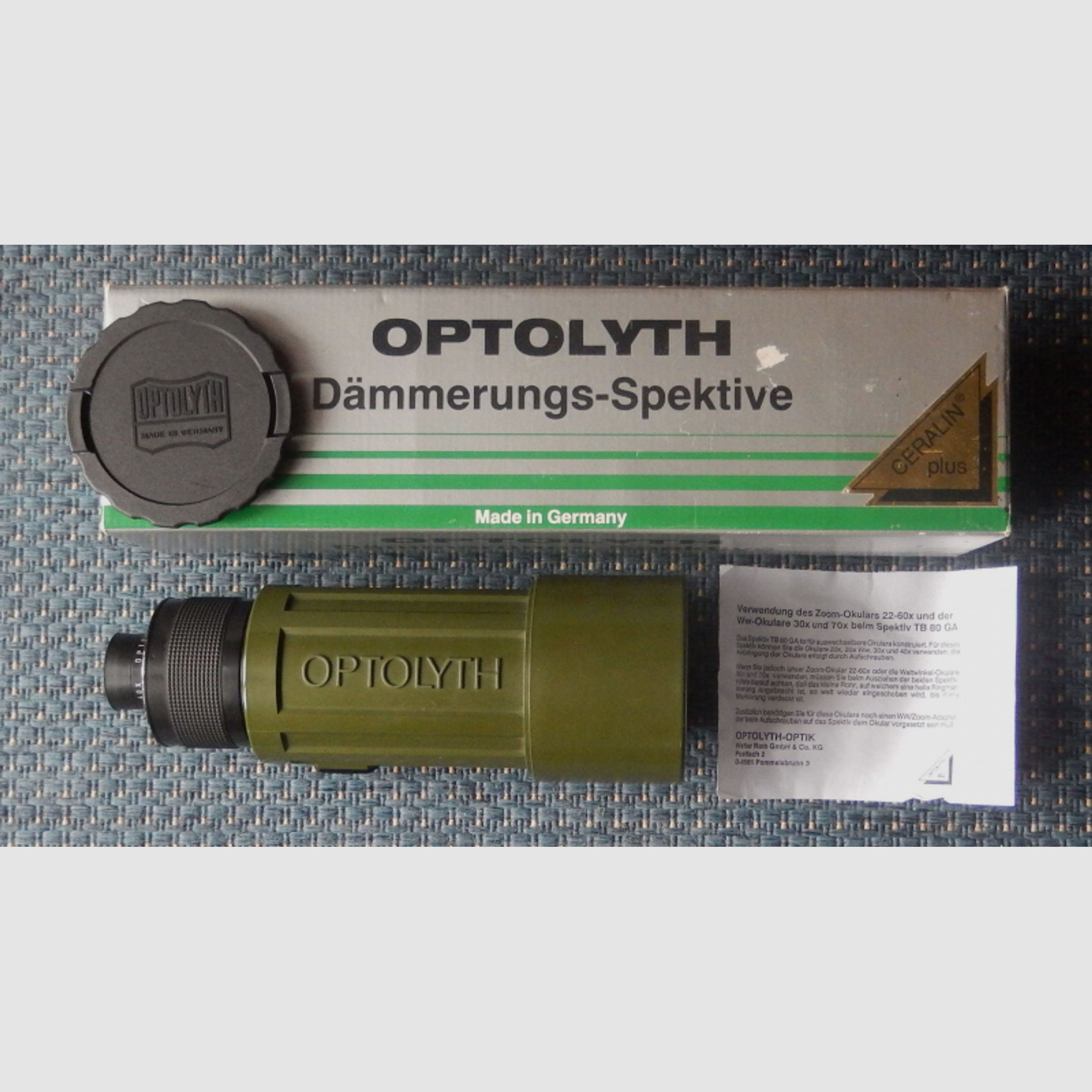Spektiv Optolyth TB 80 GA/HDF + 40x Okular