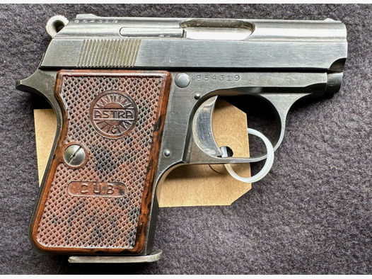 Pistole Astra CUB - 6,35 mm Browning - .25 Auto - 1 Magazin - auch nur freie Teile