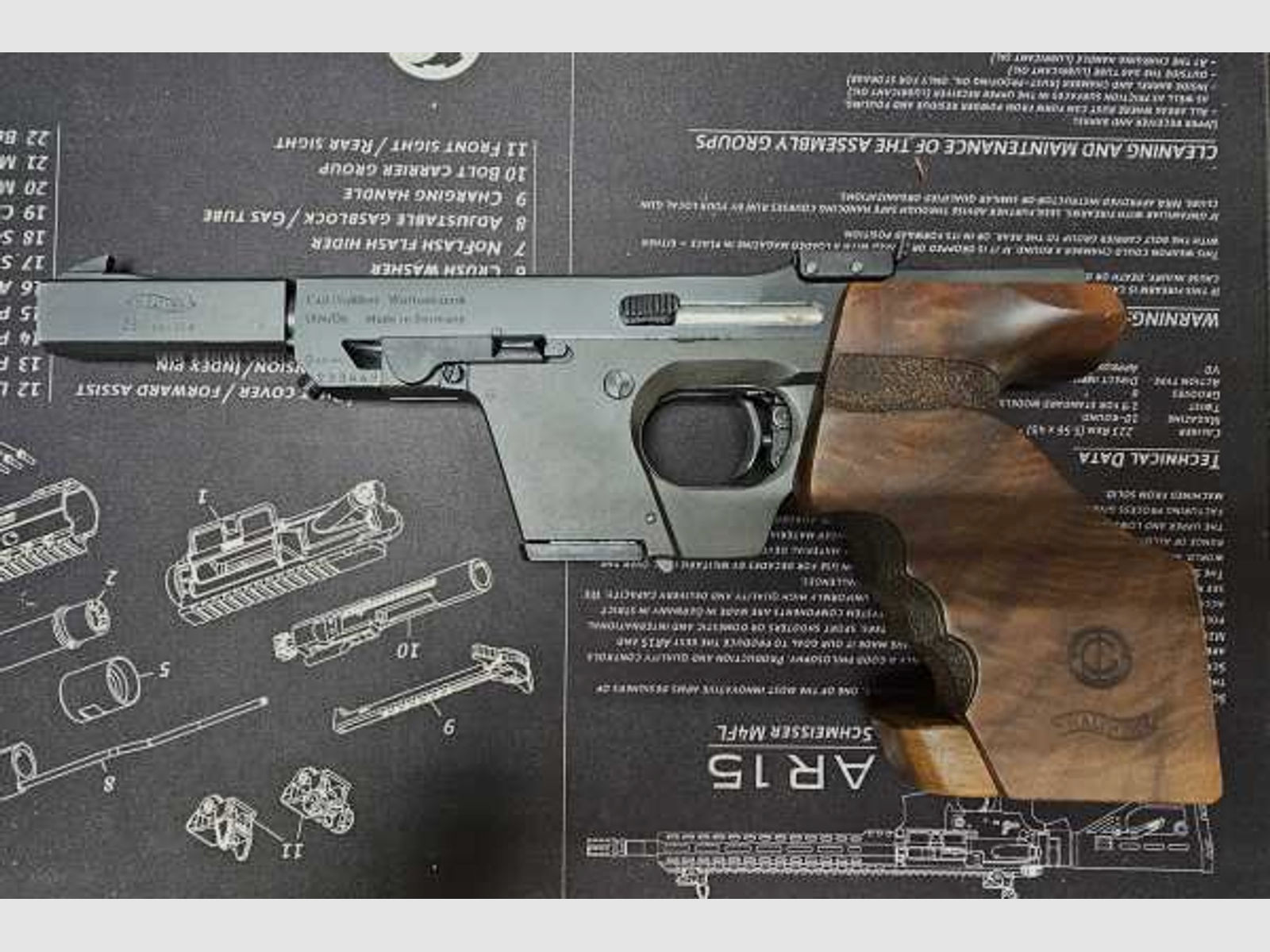 Walther GSP .22lr / .22lfB Sportpistole
