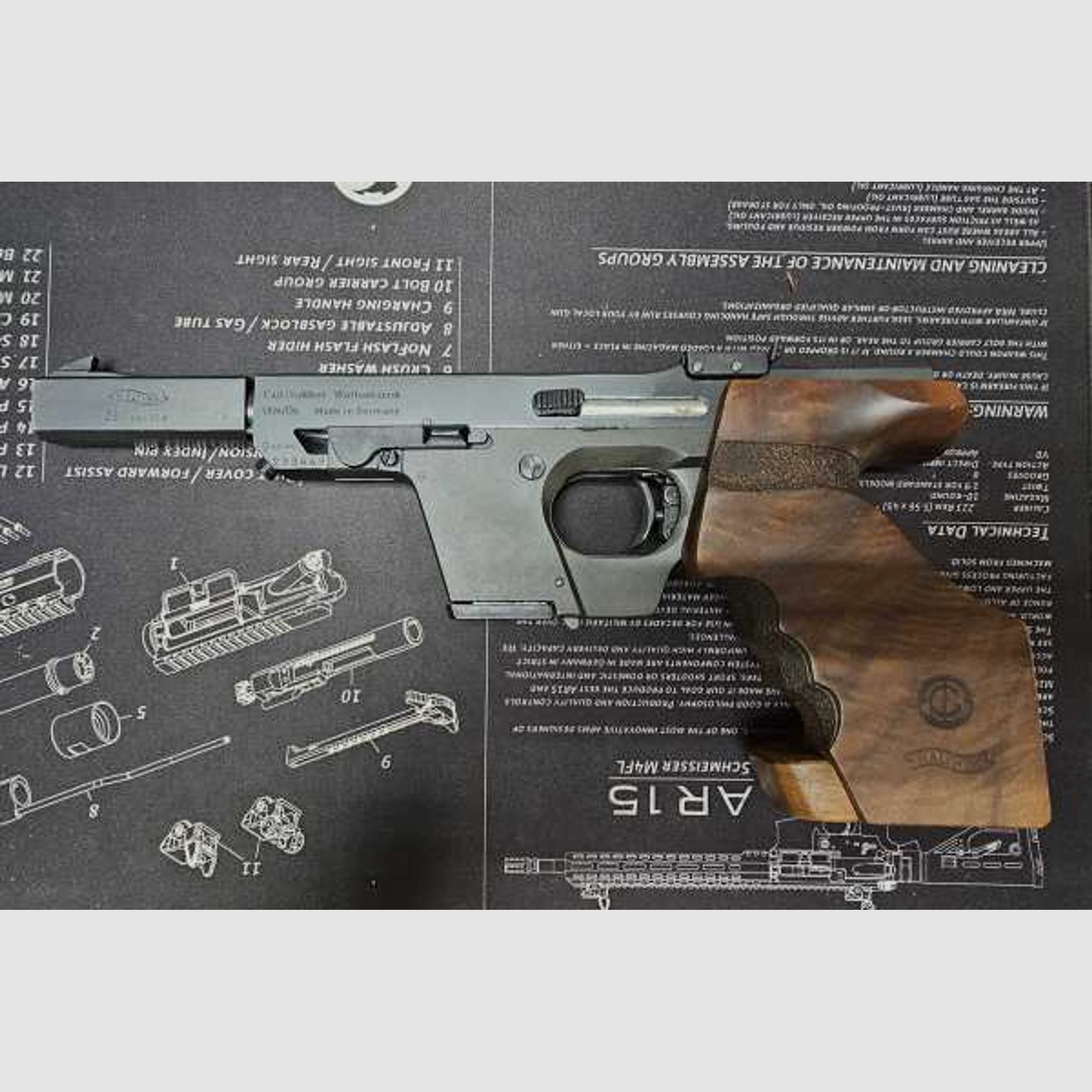 Walther GSP .22lr / .22lfB Sportpistole