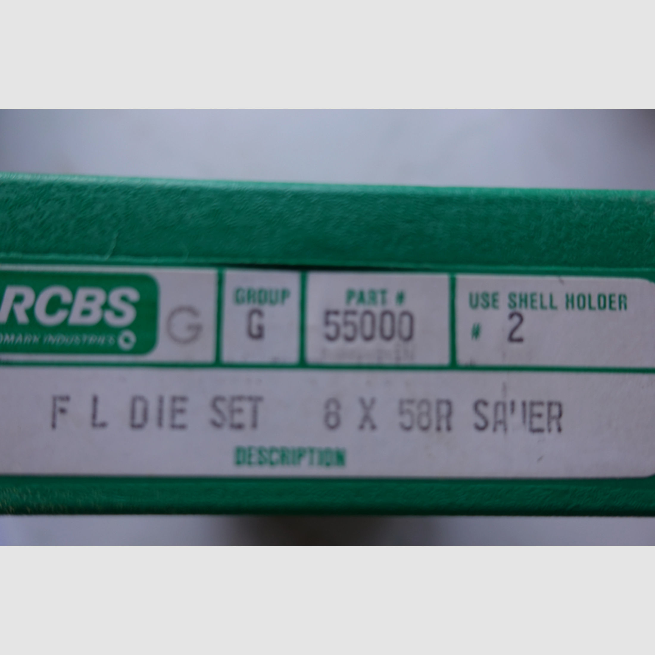 RCBS F L Die Set Matrize 8x58R Sauer
