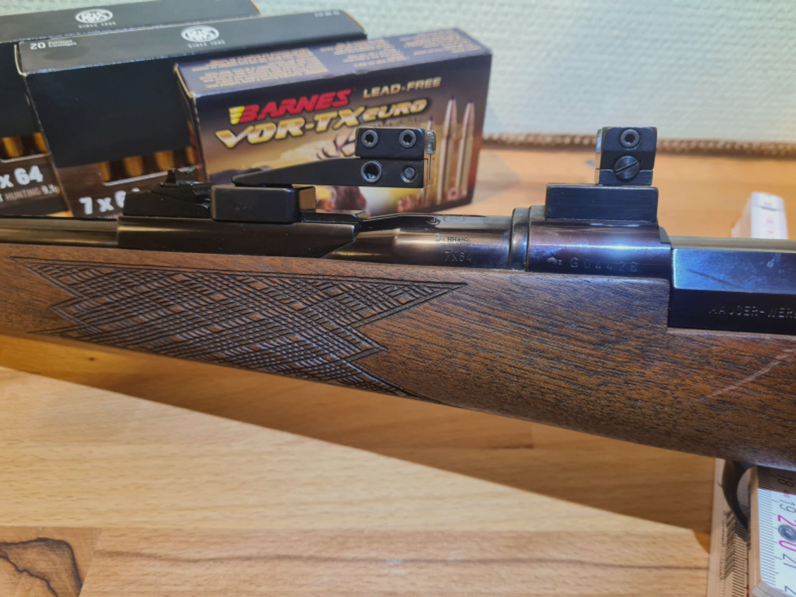 Mauser Mod. 66 S Kal.7x64 incl. Schwenkmontage