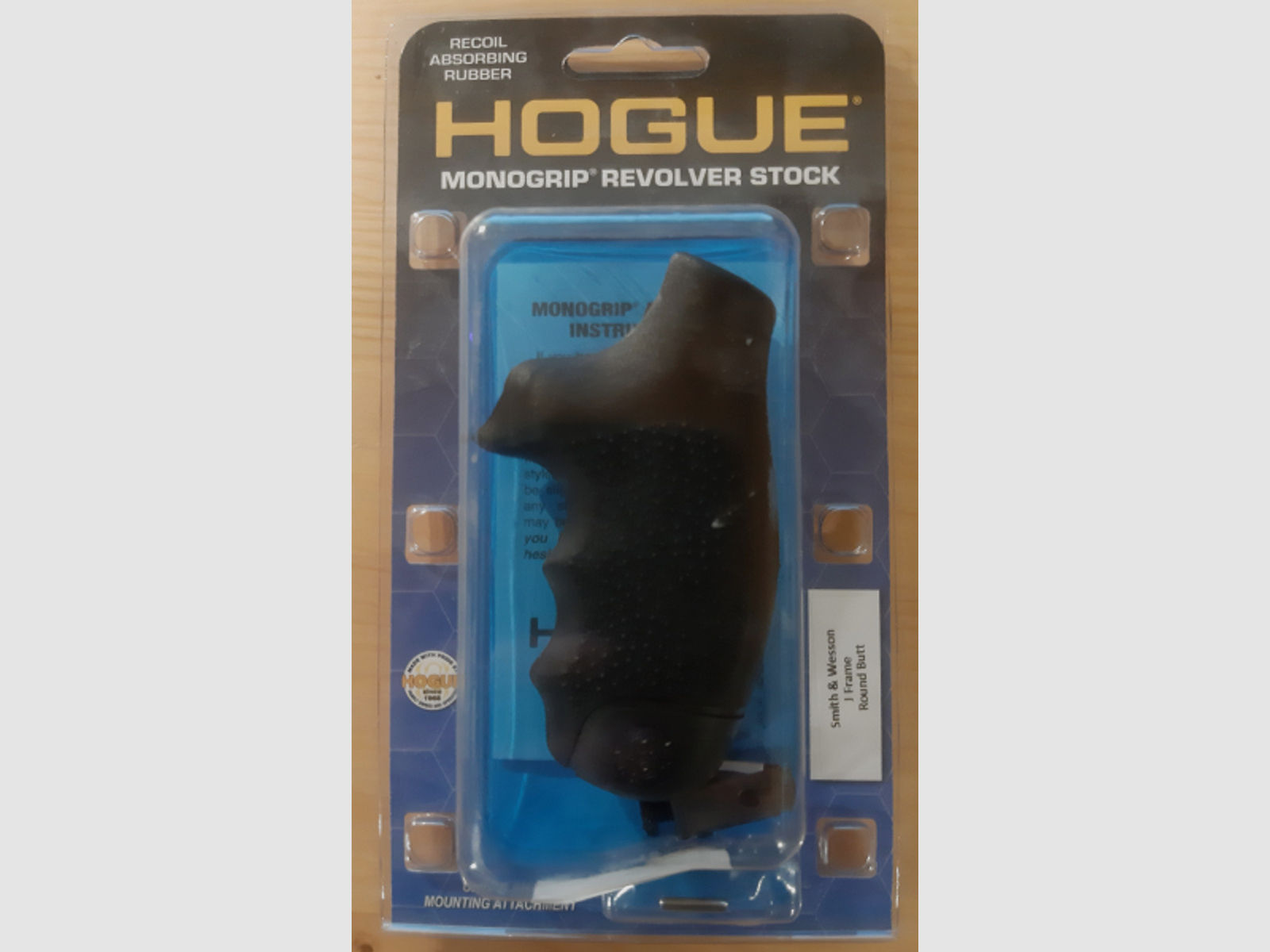 Hogue Monogrip Revolver Stock