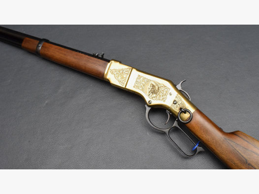 Uberti UHR Modell Winchester 1866 Carbine Yellow Boy, Kaliber 38 Spec, gut
