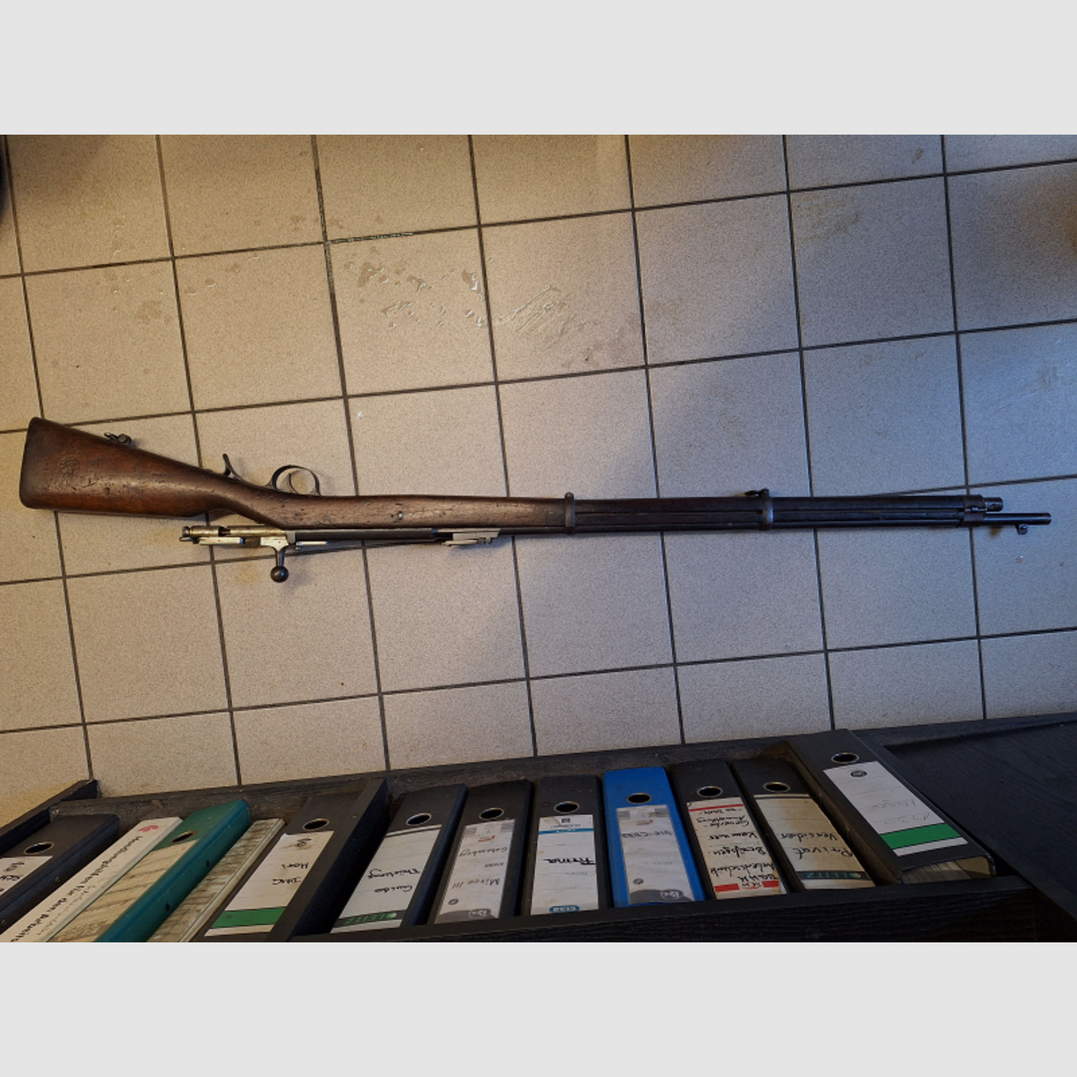 Kropatschek Sreyr M1886 Sammlerwaffe, Kal.8x60R Krop, guter Zusatand
