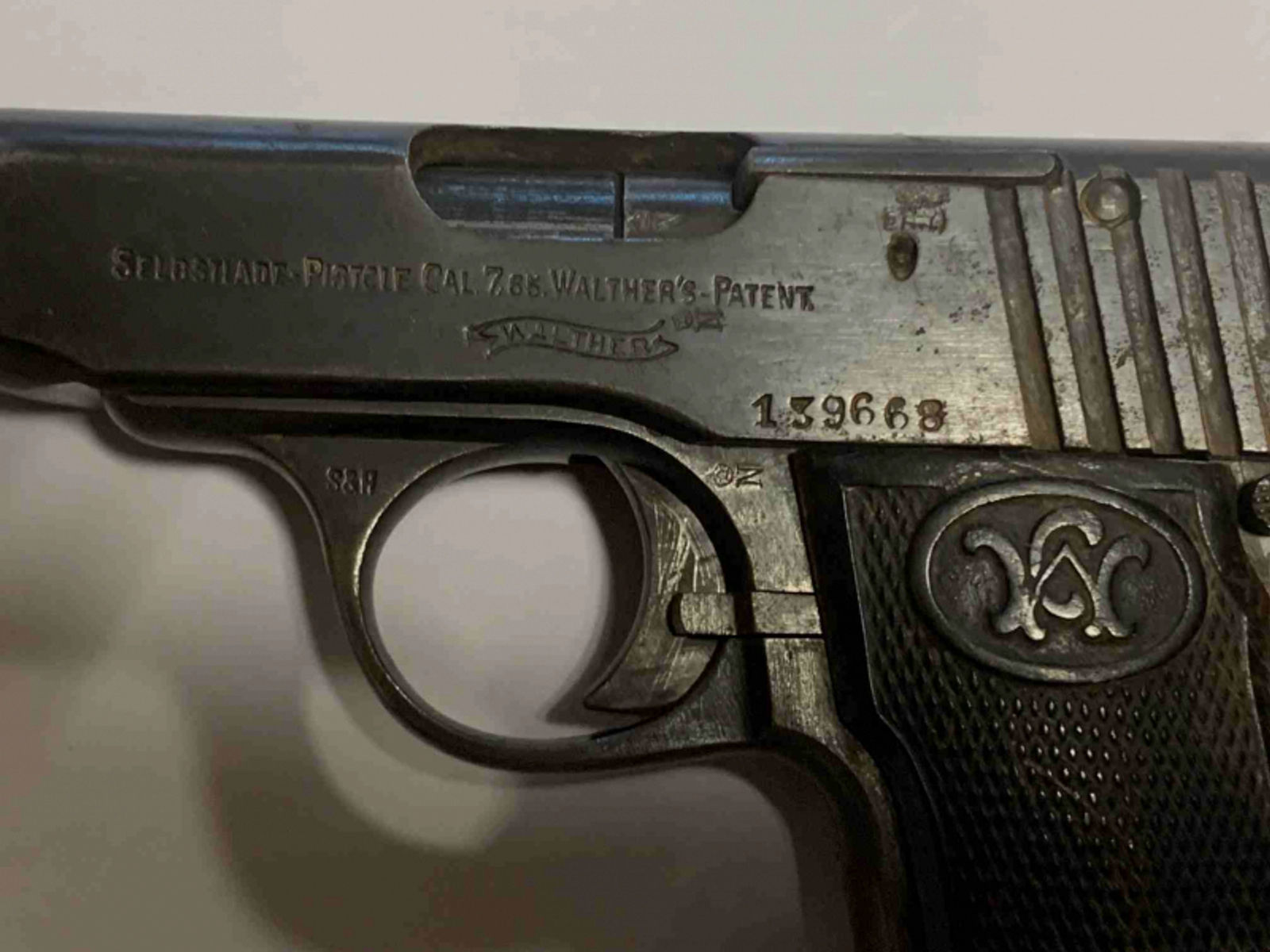 Walther Pistole Mod. 4 Sammlerwaffe