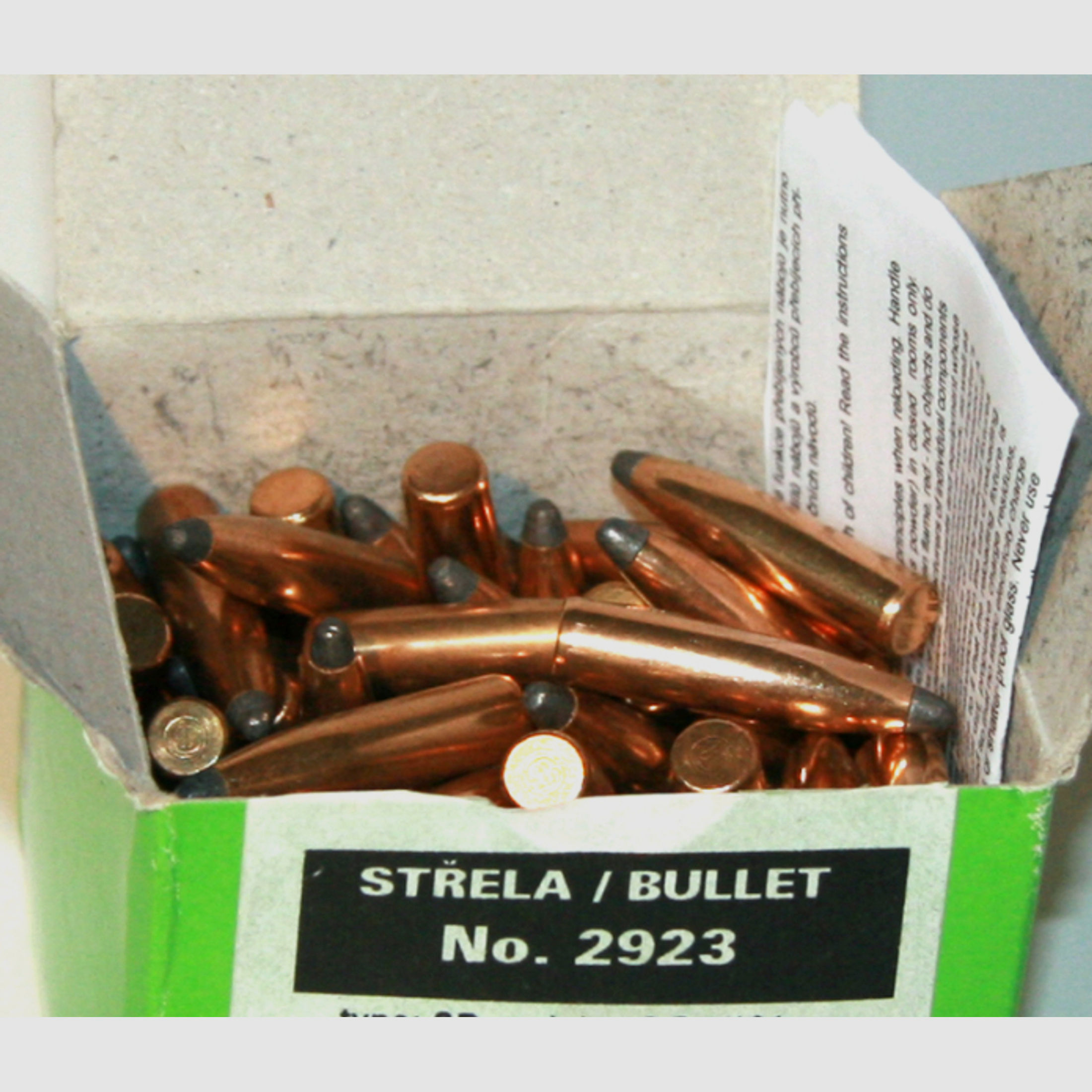 100 Stück S&B | Sellier&Bellot Geschosse #2923 | .264 / 6,5mm - 131grs / 8,50g -SP Teilmantel | Jagd