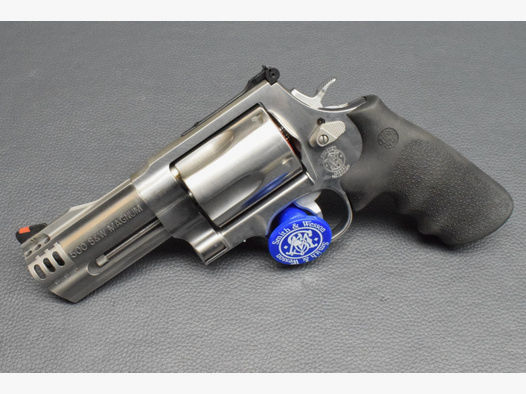 Smith & Wesson , Modell 500, 4", Kaliber 500 S&W Magnum, Neuware