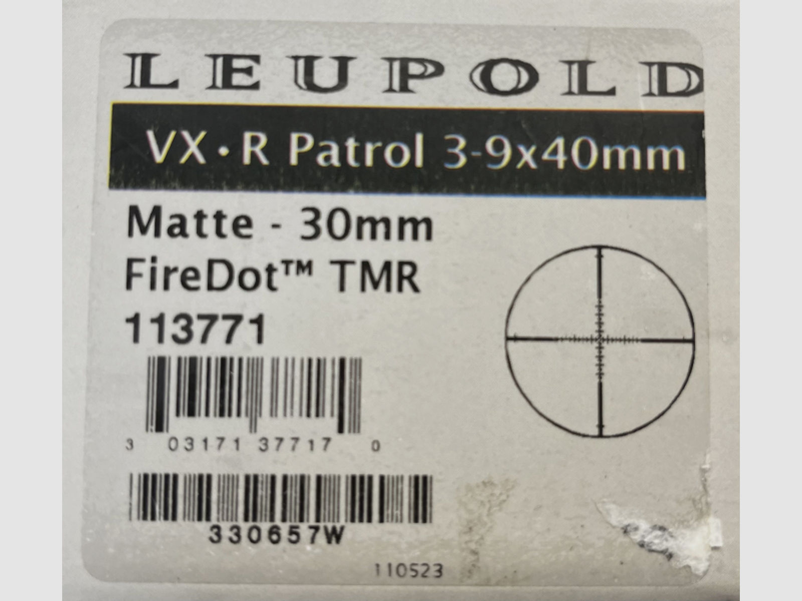 Leupold 3-9x40 Schmeißsser SMP Montage für AR 15 oder Ähnliches