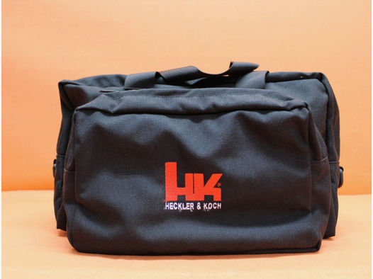 Heckler&Koch Range Bag Cordura® schwarz mit aufgesticktem HK Logo ca. 36x27x21 cm