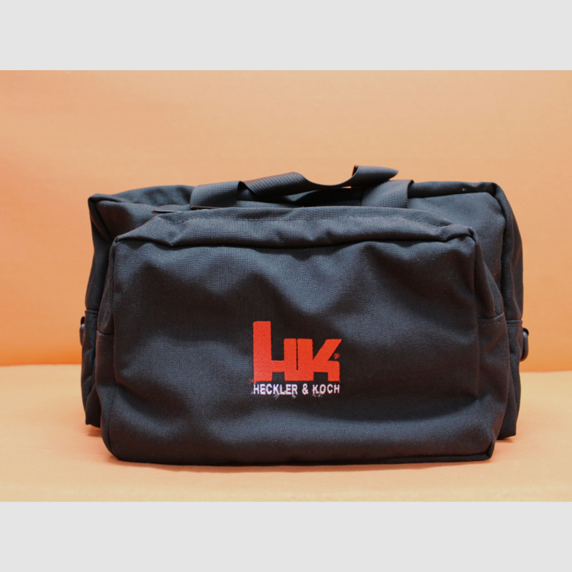 Heckler&Koch Range Bag Cordura® schwarz mit aufgesticktem HK Logo ca. 36x27x21 cm