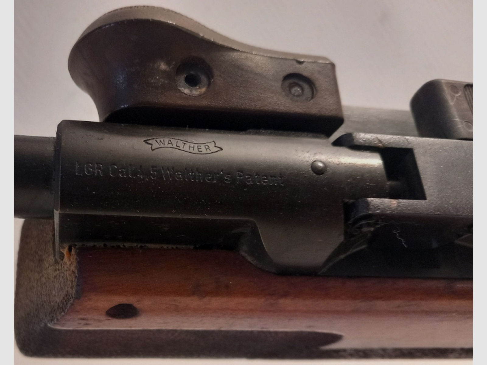 Walther Luftgewehr LGR Defekt Restauration Teilespender