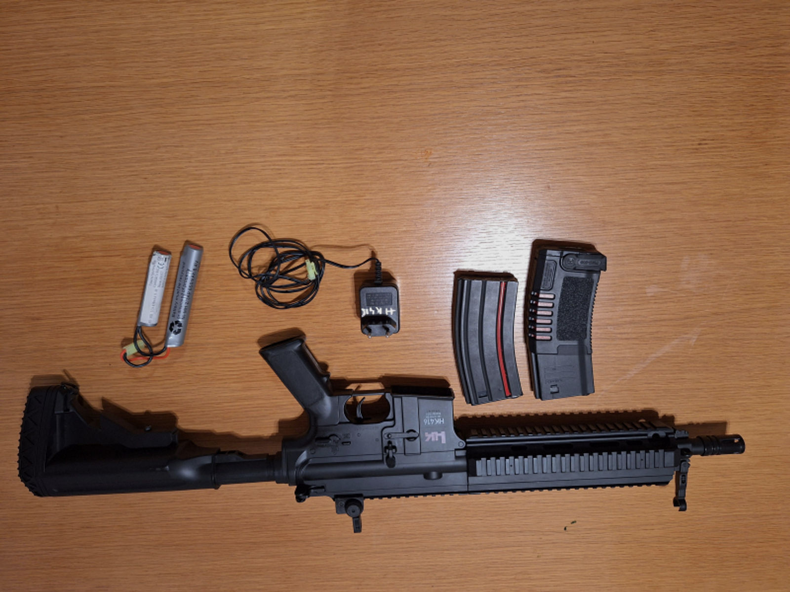 Airsoft HK416 6mmBB AEG mit 2x HiCap Magazin