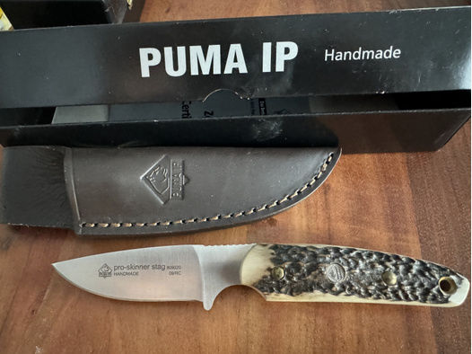 Puma IP pro-skinner stag inkl. scheide und Box