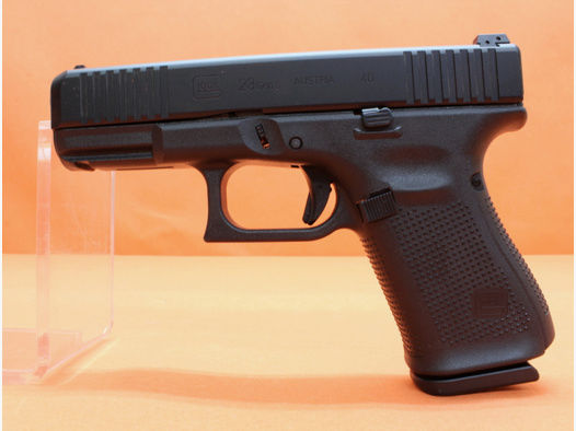 Ha.Pistole .40S&W Glock 23 Gen5 FS 102mm Lauf/ Front Serrations/ Reservemagazin