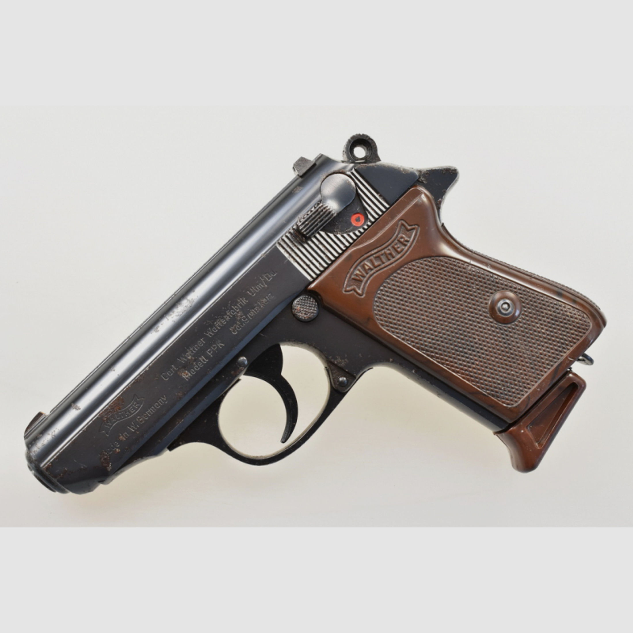 WALTHER / ULM Pistole Modell PPK im Kaliber 9mm Browning kurz / .380 ACP