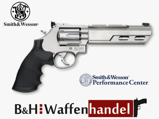 Neuwaffe, auf Lager: Smith & Wesson 629 Competitor .44 Magnum Revolver S&W Performance Center