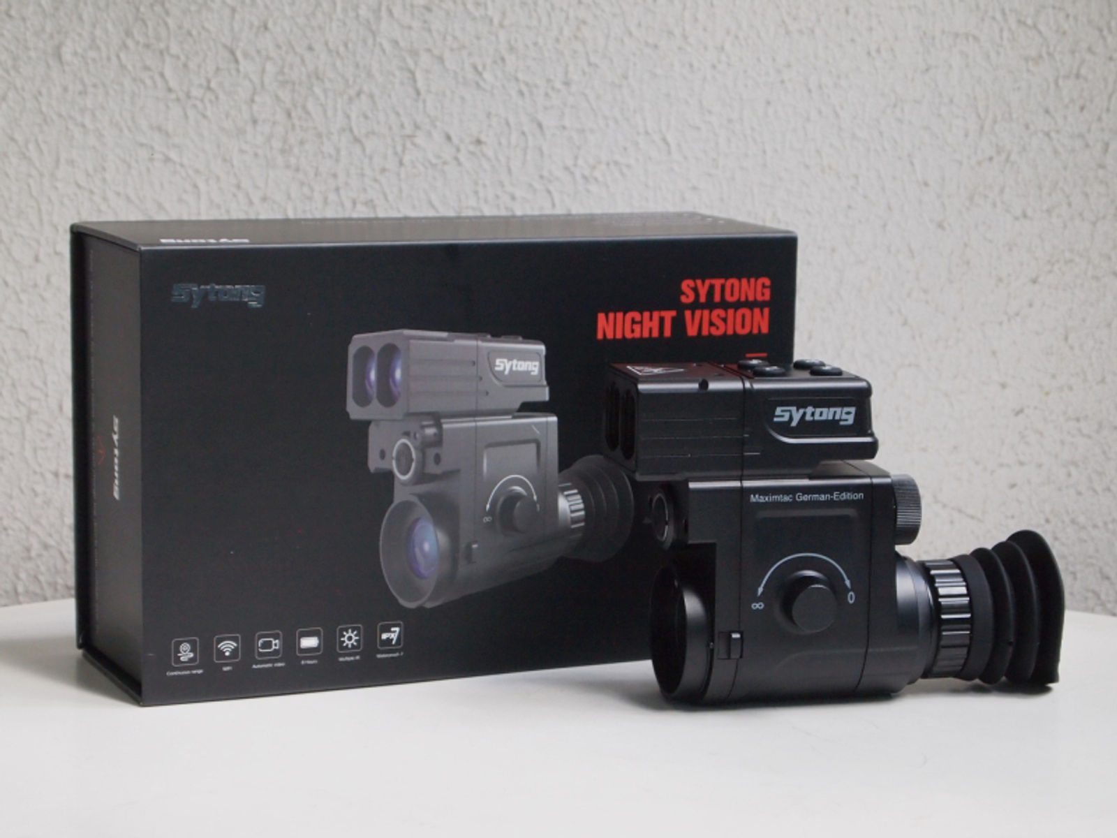 Sytong HT-770 digitales Nachtsichtgerät mit LRF, deutsche Edition, 16mm, für Jäger / Outdoor