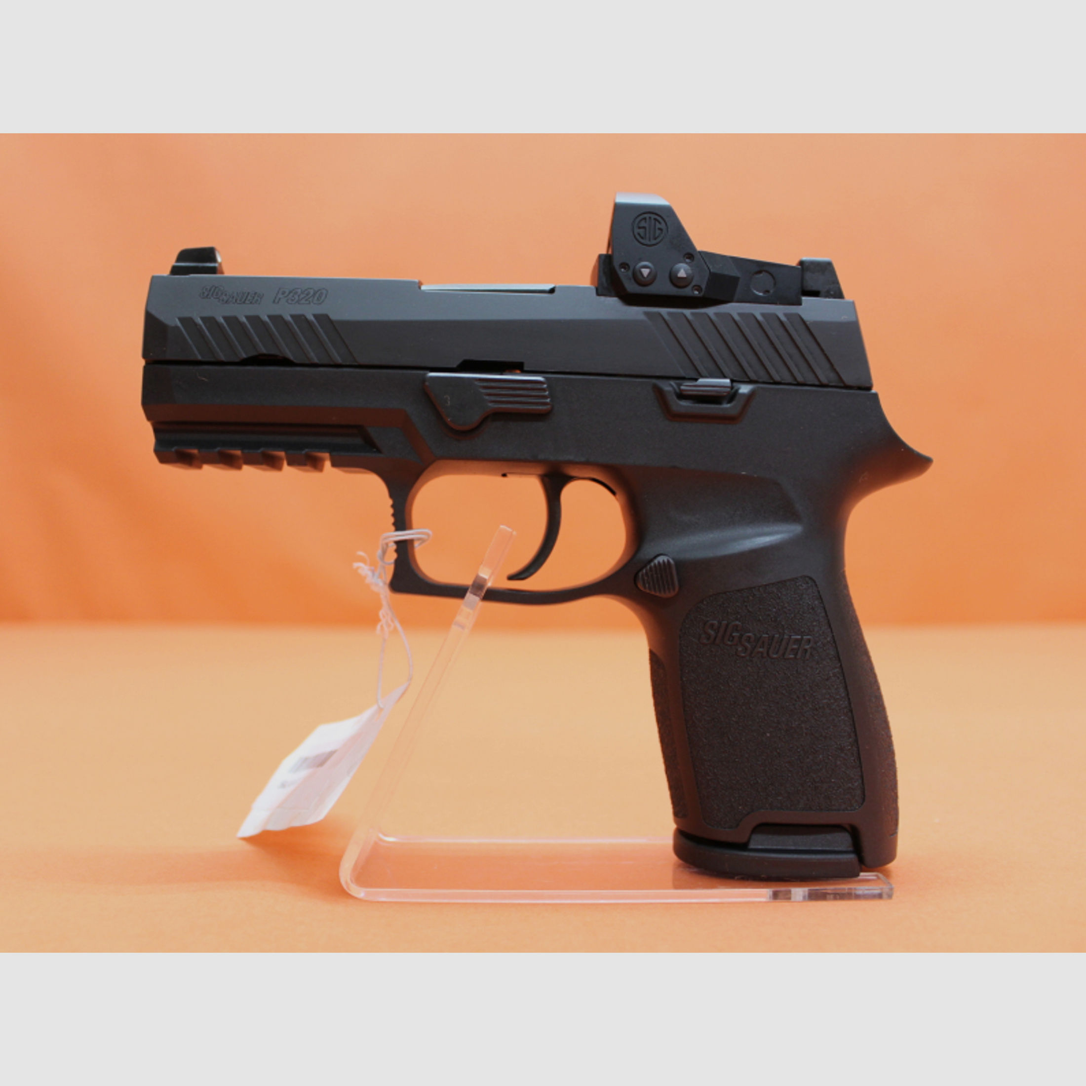 Ha.Pistole 9mmLuger SIG Sauer P320 Compact RXP 98mm Lauf/ ROMEO1 PRO Leuchtpunktvisier (9mmPara)