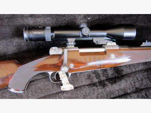 Custom K98, Kal. .375 Holland& Holland Magnum, Luxus Afrika Büchse made in Ferlach